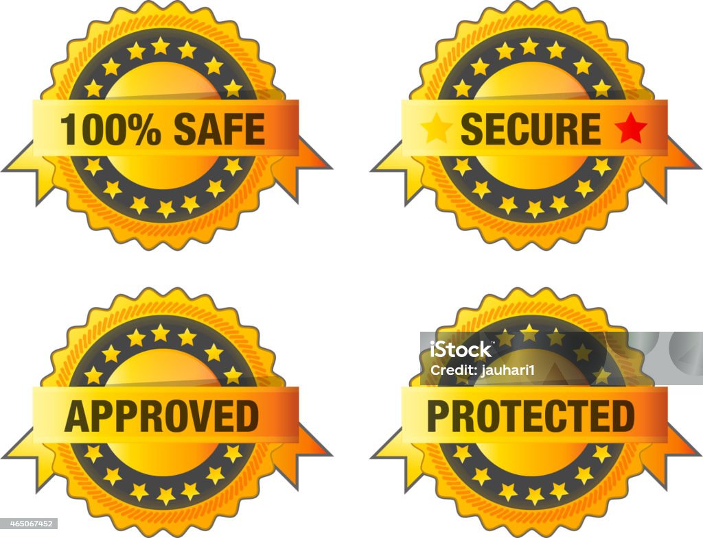 Security Label Backgrounds Security Label Illustration Stock Illustration - Download Image Now ...