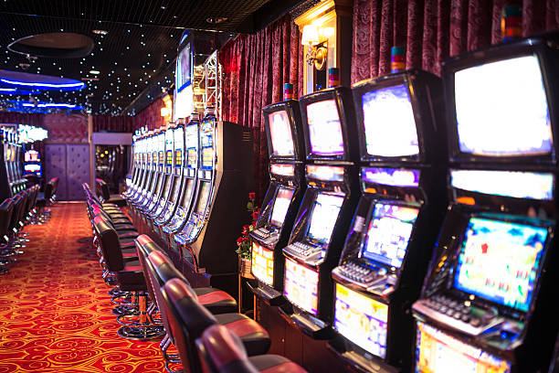 istock Slot machine casino 465067586