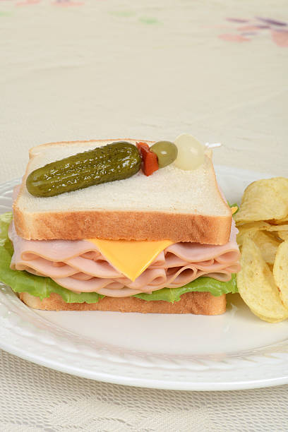 istock closeup chicken and cheese sandwich 465068096