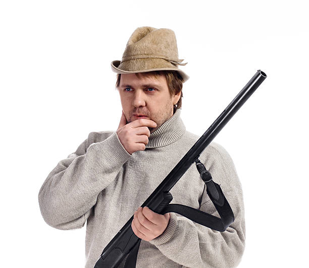 istock Portrait of thoughtful hunter 465068602