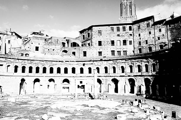 Trajan's Market stock photo