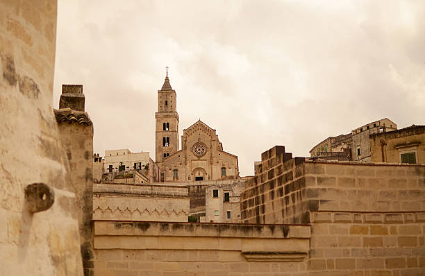 The Old Materas’ Church, Basilicata, Italy. Matera is a UNESCO World Heritage Site.