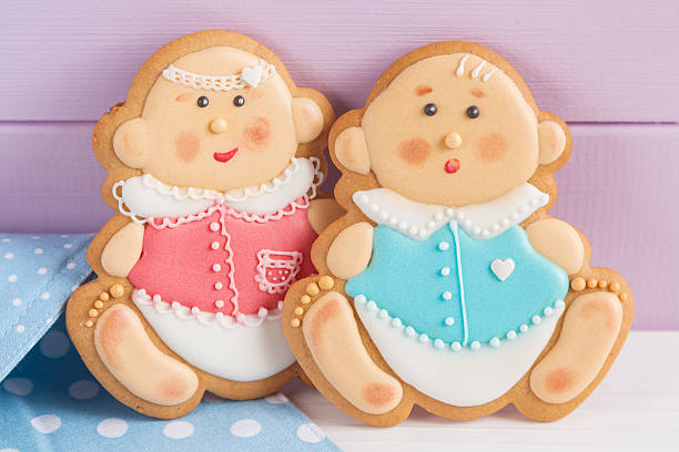 istock Baby shower icing cookies 465070712