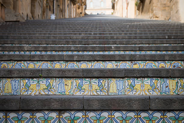 istock Caltagirone Staircase, in Sicily 465070914