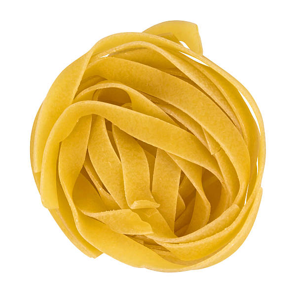 istock Pasta fettuccine nest 465071646