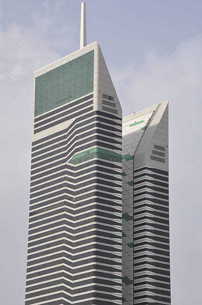Sustainable resources, green building in city center.Downtown Core - Singapore.South East Asia.