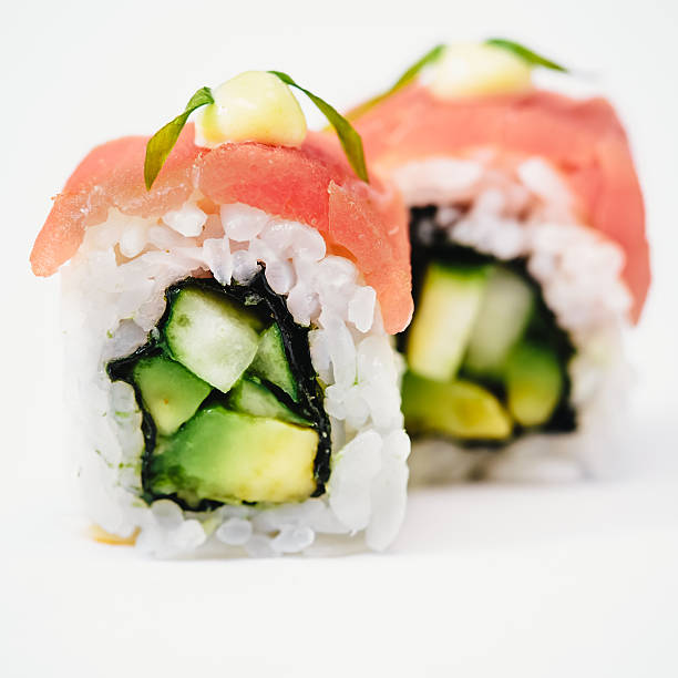 istock traditional fresh japanese sushi rolls 465072298