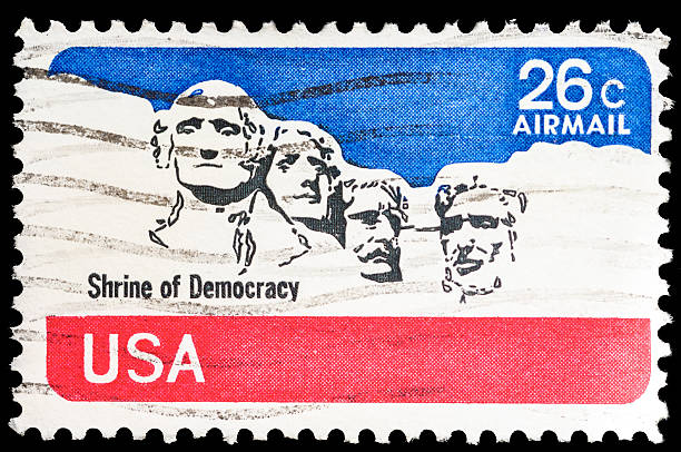istock Shrine of Democracy US Postal Stamp 465072662