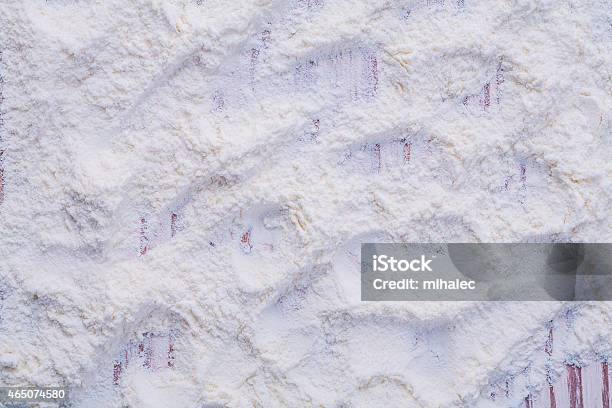 Textur Der Weißen Natürlichen Zutaten Aus Gegossenem Auf Holz Brett Horizontal Stockfoto und mehr Bilder von 2015