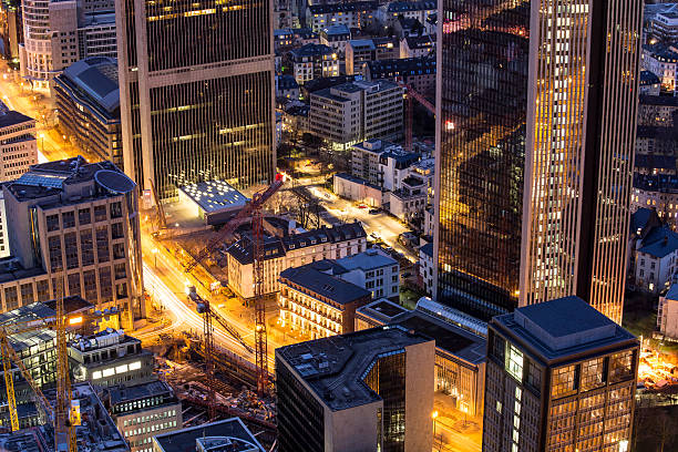 istock frankfurt am main germany cityscape evening 465075356