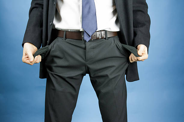 istock Businessman has lost money 465077301