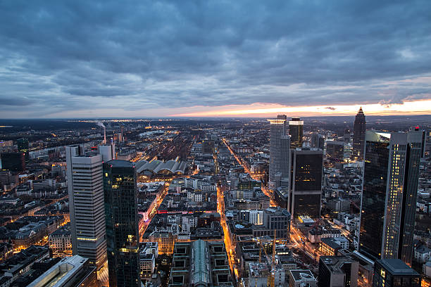 istock frankfurt am main germany cityscape evening 465078714