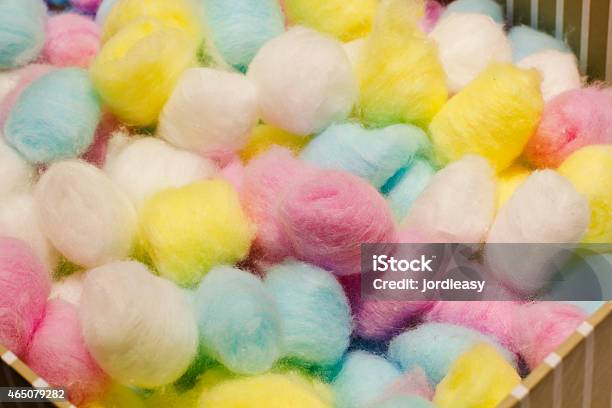 Colorful Cotton Balls Stock Photo - Download Image Now - 2015, Beauty  Product, Bud - iStock