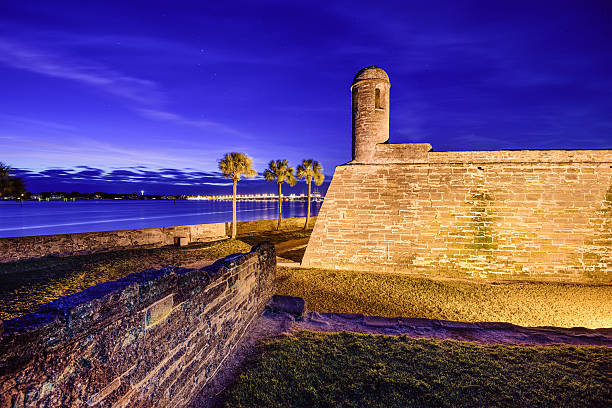 セントアウグスティン、フロリダ州フォートローダーデール - st augustine florida usa fort ストックフォトと画像