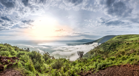 Cráter área de conservación de Ngorongoro, Tanzania photo