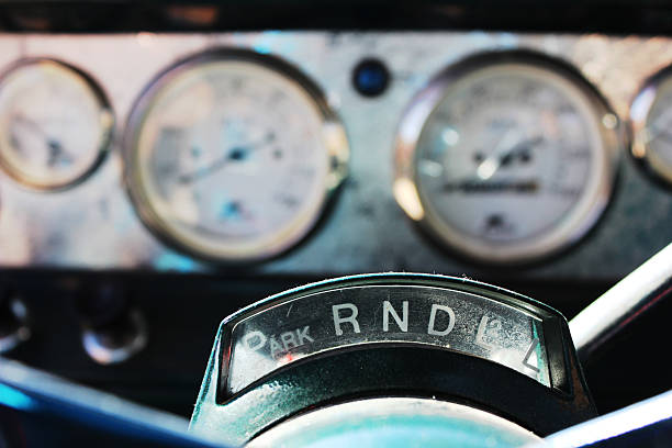 istock Antique Vintage Truck Dashboard 465080660