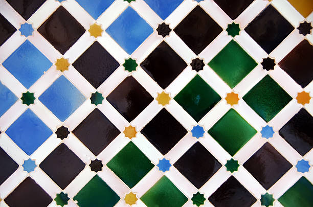 istock Tile decoration, Alhambra palace, Spain 465081242