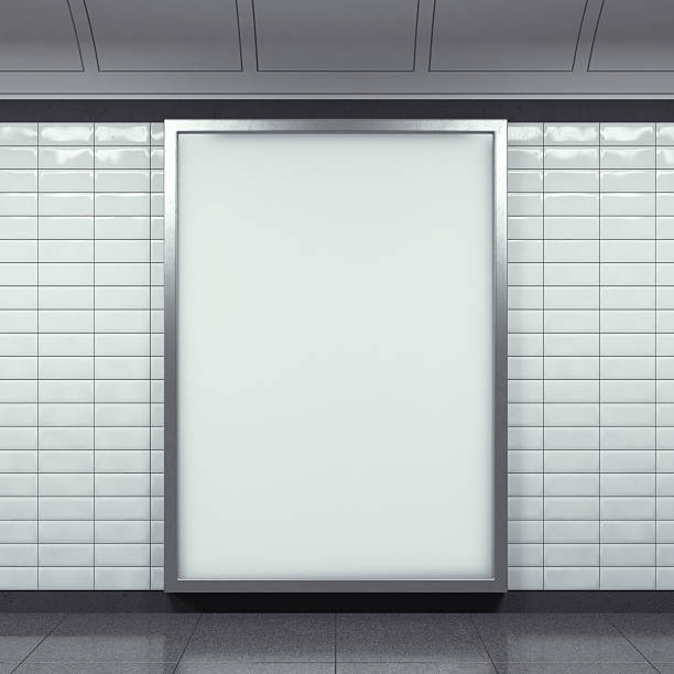 istock vertical billboard on metro station 465083558