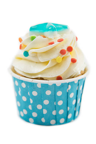 istock Tasty cupcake with butter cream 465083933