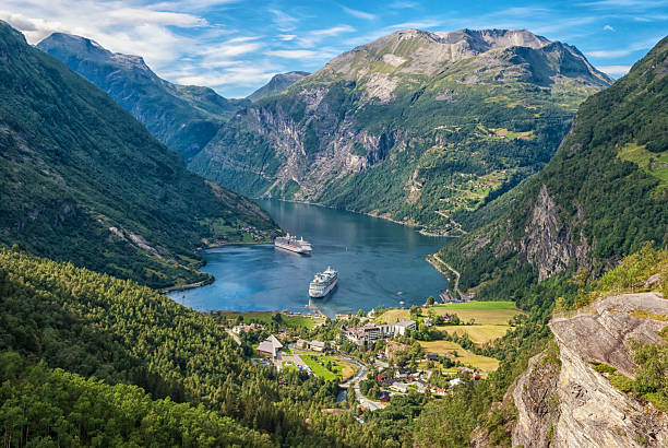 istock Geiranger fjord, Norway 465084057