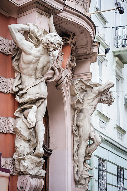 istock Architectural details of Lvov Lviv, Ukraine 465084529