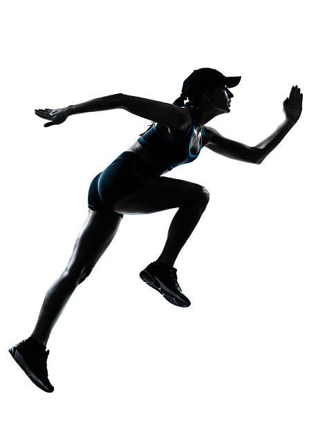 istock woman runners joggers silhouettes 465085040