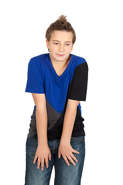 istock Handsome child doing different expressions in different sets of clothes 465086992