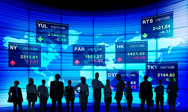istock Business People Stock Exchange Concept 465087610