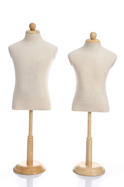 istock Close up of dummies on white background 465087808