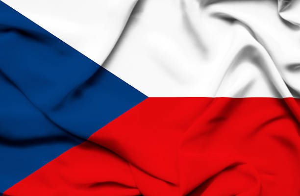 istock Czech Republic waving flag 465088185