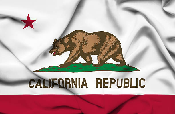 istock California waving flag 465088307