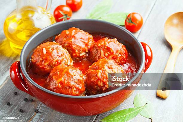 Meatballs With Rice Stock Photo - Download Image Now - Animal, Beef, Beef Stew