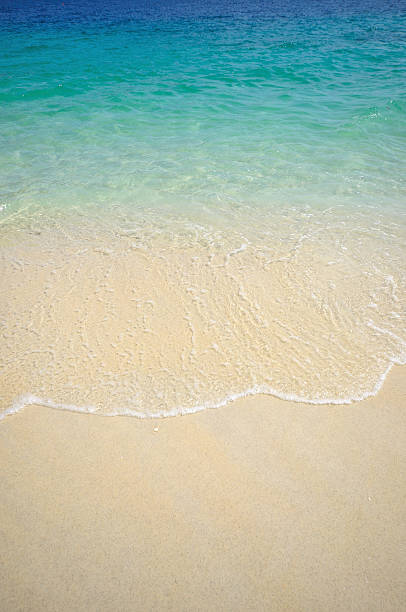 onda do mar. - southern usa sand textured photography imagens e fotografias de stock