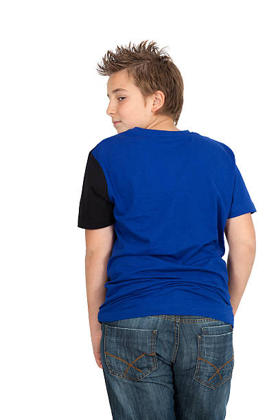istock Handsome child doing different expressions in different sets of clothes 465089732