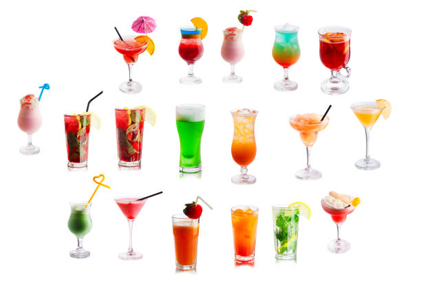 istock Large set of cocktails 465090131