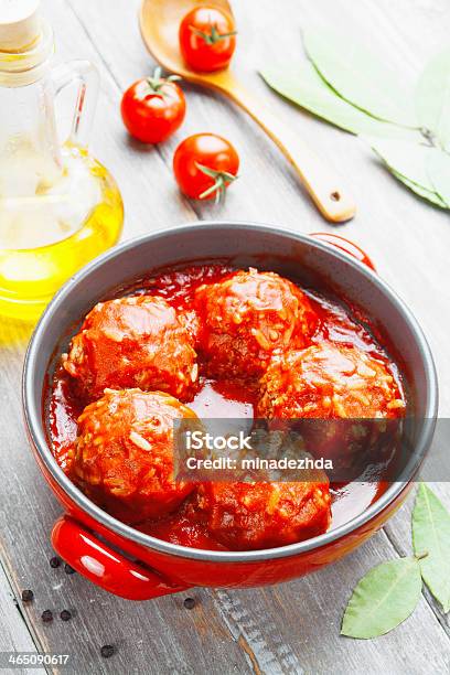 Meatballs With Rice Stock Photo - Download Image Now - Animal, Beef, Beef Stew