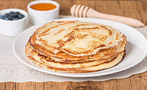 istock pancakes with fresh blueberry and honey 465090652