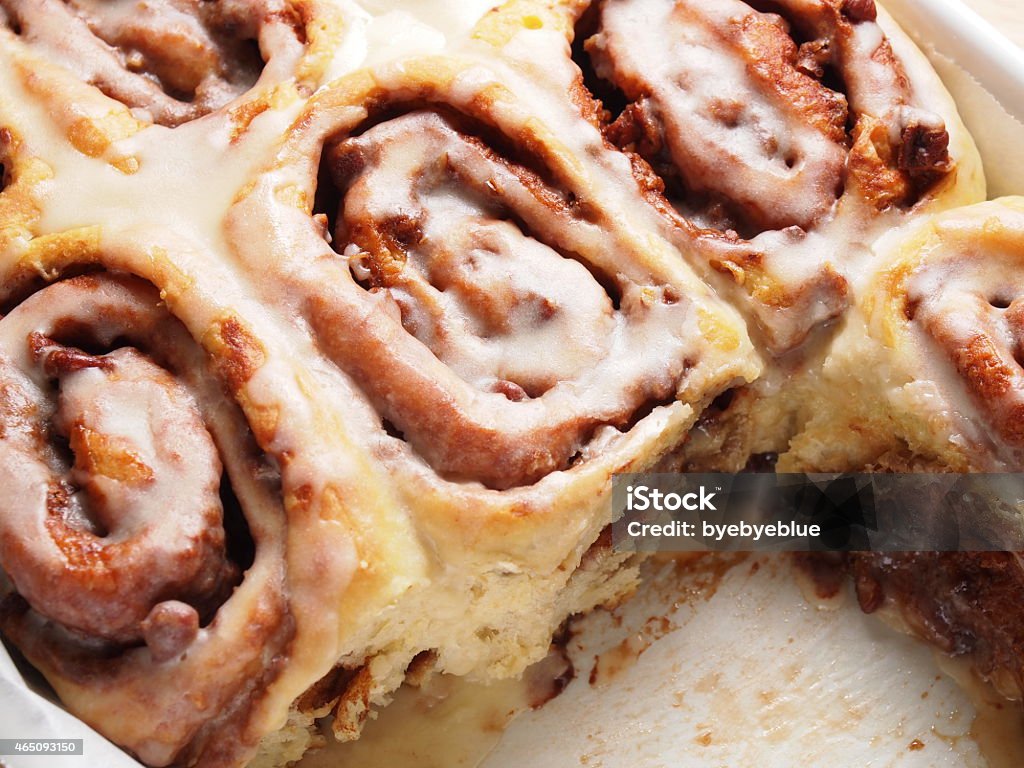 cinnamon roll bread cinnamon roll bread, homemade bakery 2015 Stock Photo