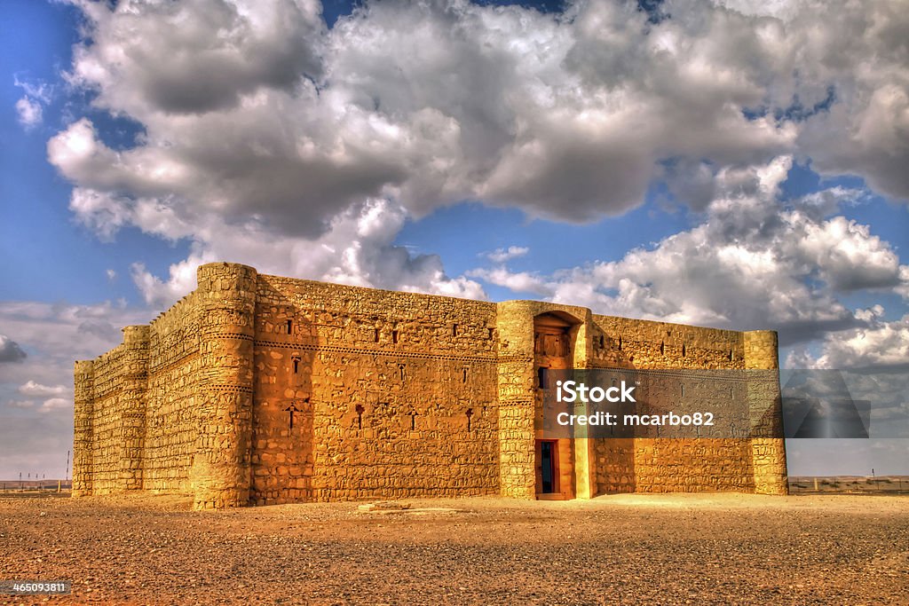 Kaharana Wüste castle in Jordanien - Lizenzfrei Amman Stock-Foto
