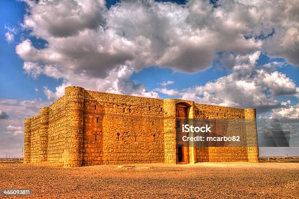 Kaharana Castello Del Deserto Della Giordania - Fotografie stock e altre immagini di Ambientazione esterna - Ambientazione esterna, Amman, Archeologia