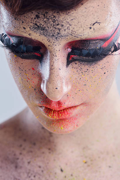 istock Beautiful Woman with  Luxury Makeup 465095617
