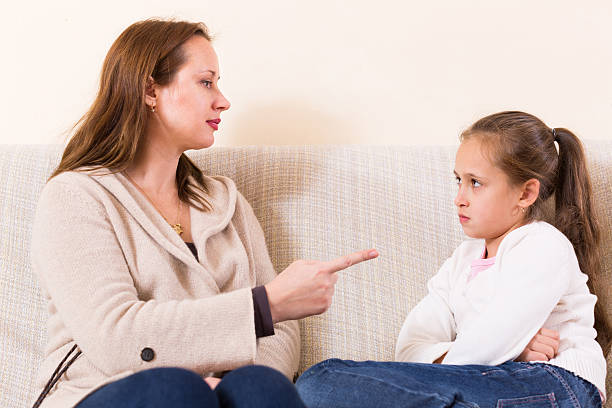 istock Woman shaming little daughter 465097972