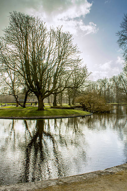 istock Sunset in Vondelpark, Amsterdam. 465098994