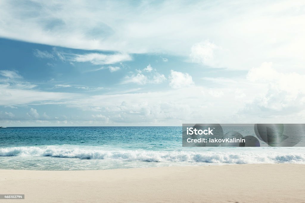 tropical beach Beach Stock Photo