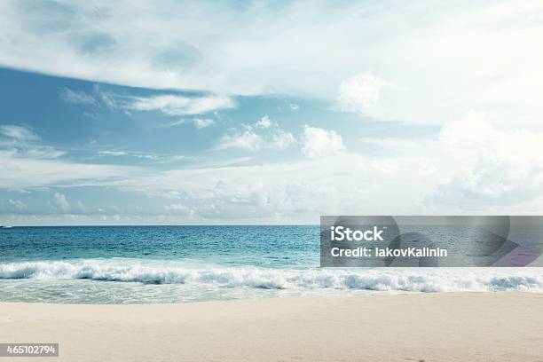 Tropical Beach Stock Photo - Download Image Now - Beach, Sea, Sand
