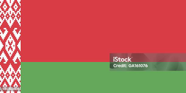 Flag Of Belarus Stock Illustration - Download Image Now - 2015, All European Flags, Belarus