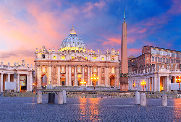 рим, ватикан - rome italy lazio vatican стоковые фото и изображения