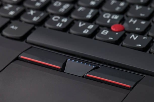 istock close up of a black trackpad from laptop 465104961