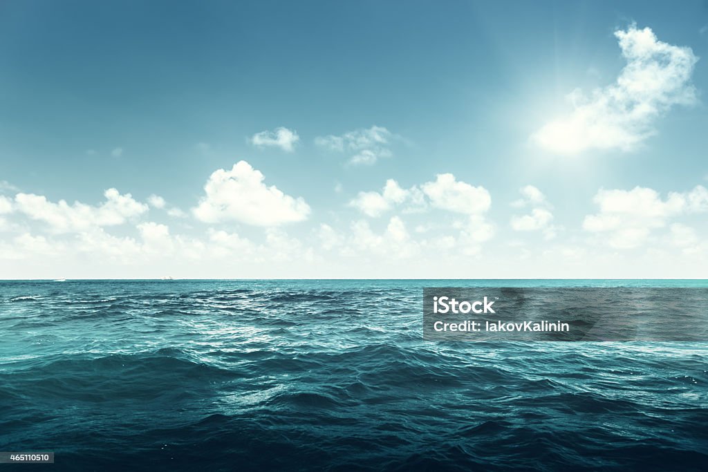 perfect sky and ocean - Royalty-free Deniz Stok görsel