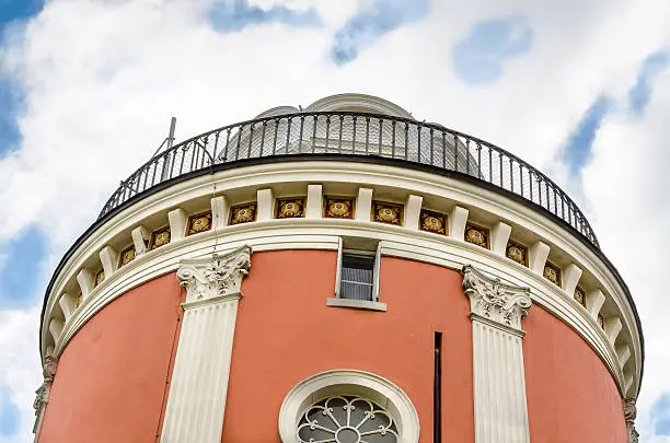 The Elise tower is built in 1883 and has a height of 21.40 m. From wide visible. Today the tower for weddings and celebrations is used.  Named after the wife  Frederick William IV, Elise